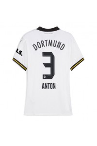 Fotbalové Dres Borussia Dortmund Waldemar Anton #3 Dámské Třetí Oblečení 2024-25 Krátký Rukáv